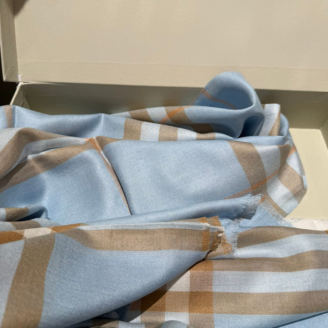 SCARF 200 CM IN COLORFUL CASHMERE 408860