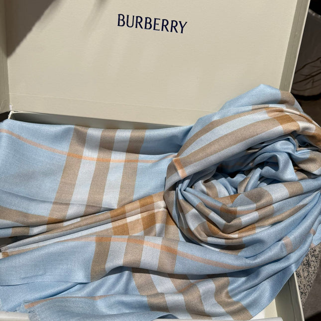 SCARF 200 CM IN COLORFUL CASHMERE 408860