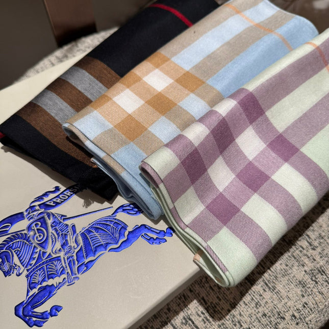 SCARF 200 CM IN COLORFUL CASHMERE 408861