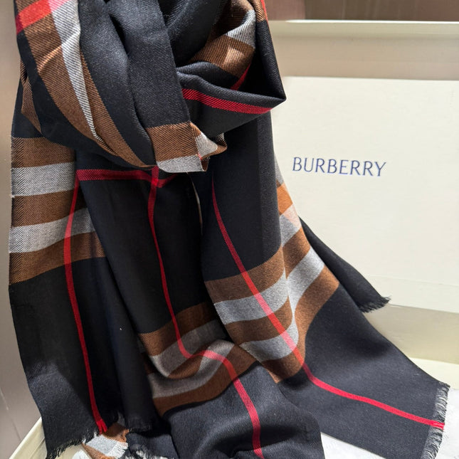 SCARF 200 CM IN COLORFUL CASHMERE 408861