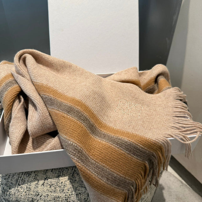 LOEWE 25S SCARF 180 IN CASHMERE 576713