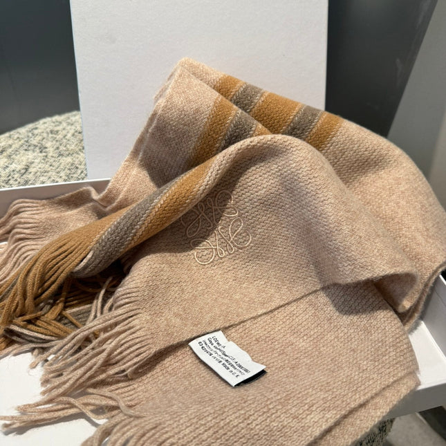 LOEWE 25S SCARF 180 IN CASHMERE 576713