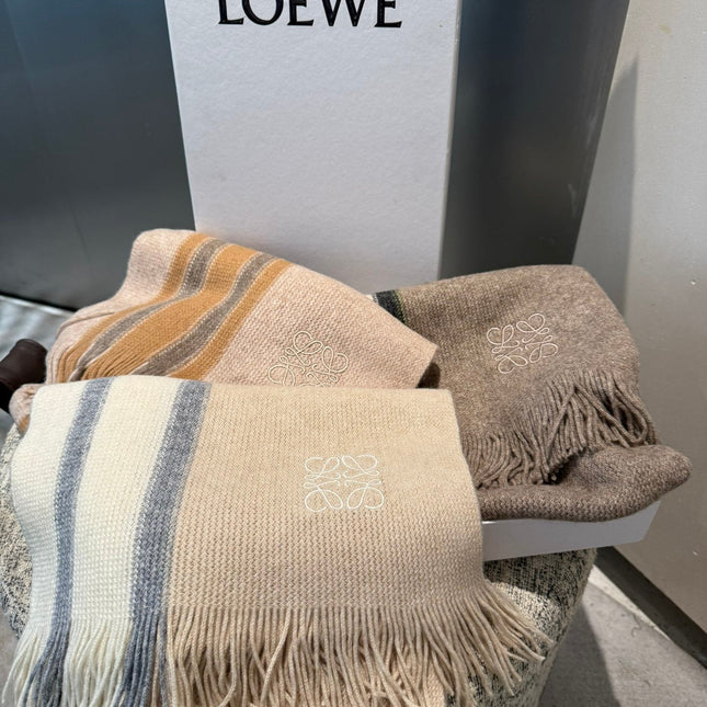 LOEWE 25S SCARF 180 IN CASHMERE 576713