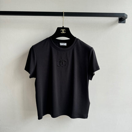 CC Embroidered Logo T- shirt Cotton