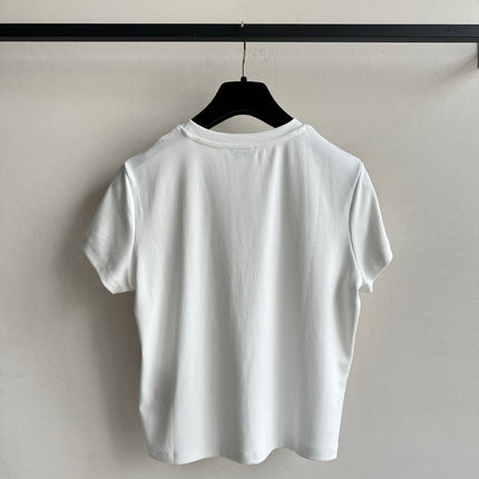 CC Embroidered Logo T- shirt Cotton