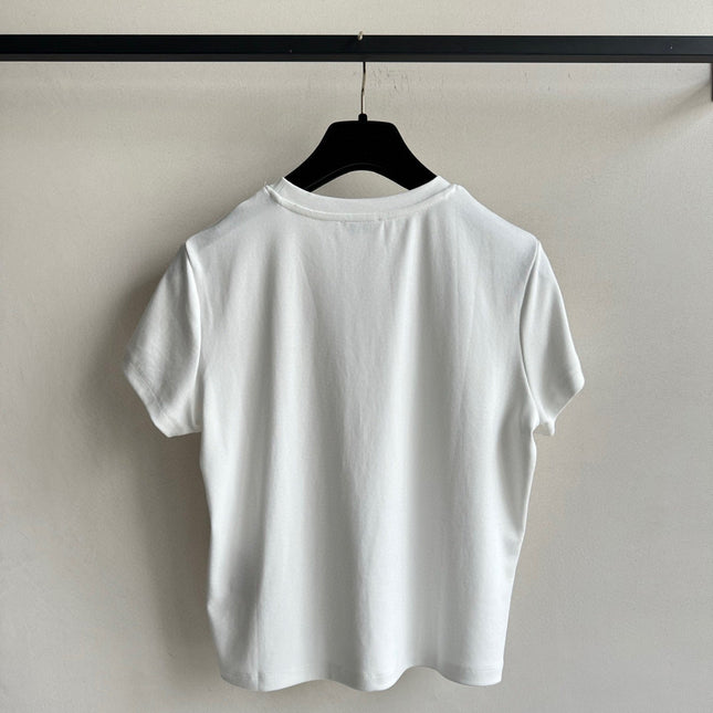 CC Embroidered Logo T- shirt Cotton