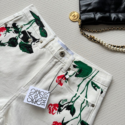 Loewe 25 Short White Cotton