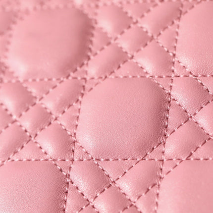 MINI 24 TOP-HANDLE LIGHT PINK LAMBSKIN
