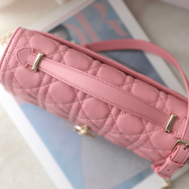MINI 24 TOP-HANDLE LIGHT PINK LAMBSKIN