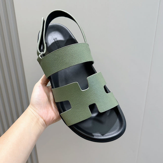 HM GENIUS SANDAL FERN CALFSKIN