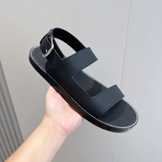LP NAMA SANDAL DARK AEGEAN CALFSKIN