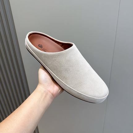 LP TOMORI SABOT MULES CLOUD SUEDE
