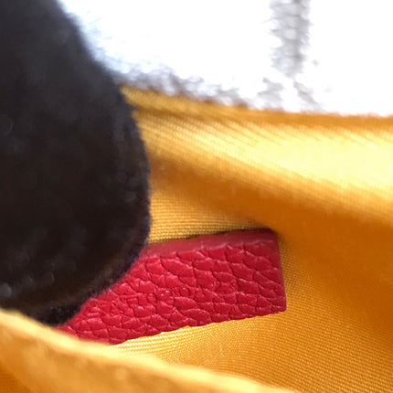 GRAND BLEU 16 IN CLASSIC RED GOYARDINE CANVAS AND LAMBSKIN