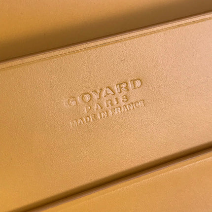 RICHELIEU WALLET 19 IN YELLOW GOYARDINE CANVAS