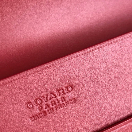 RICHELIEU WALLET 19 IN CLASSIC RED GOYARDINE CANVAS