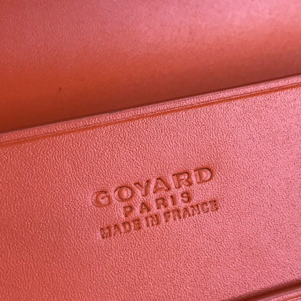 RICHELIEU WALLET 19 IN ORANGE GOYARDINE CANVAS