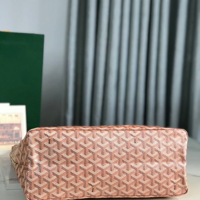 HOBO BOHÈME 42 IN MANHATTAN PINK GOYARDINE CANVAS AND LAMBSKIN
