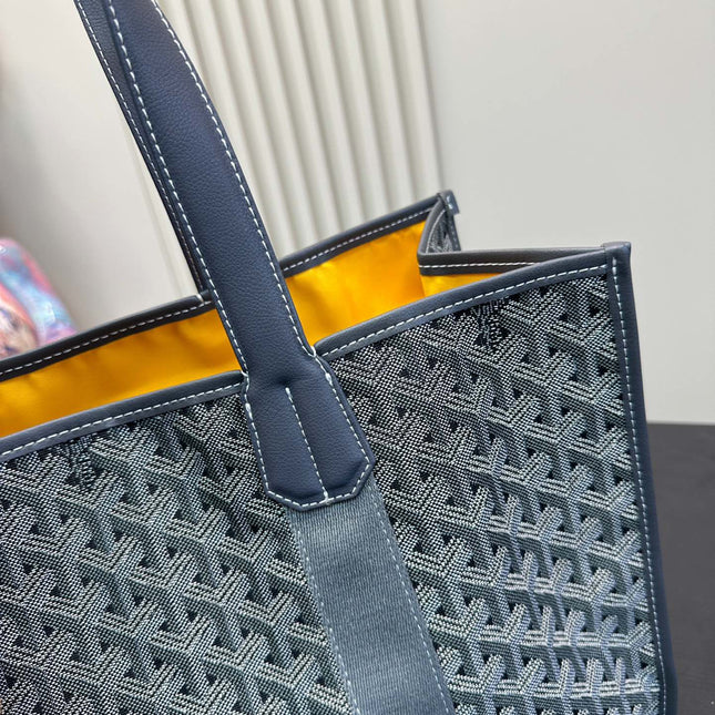 VILLETTE TOTE BAG 46 IN GREY GOYARDINE CANVAS