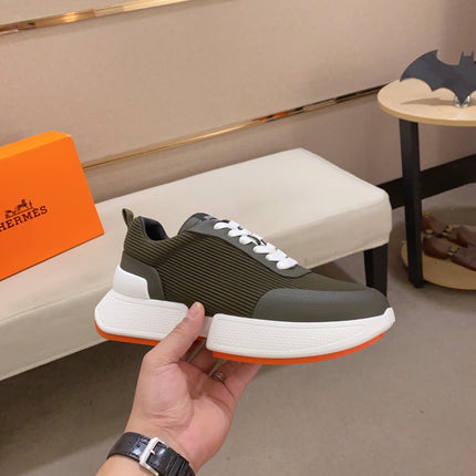 HM BOUNCING SNEAKER OLIVE WEAVE