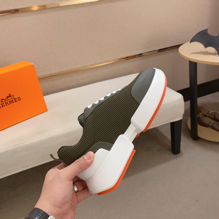 HM BOUNCING SNEAKER OLIVE WEAVE