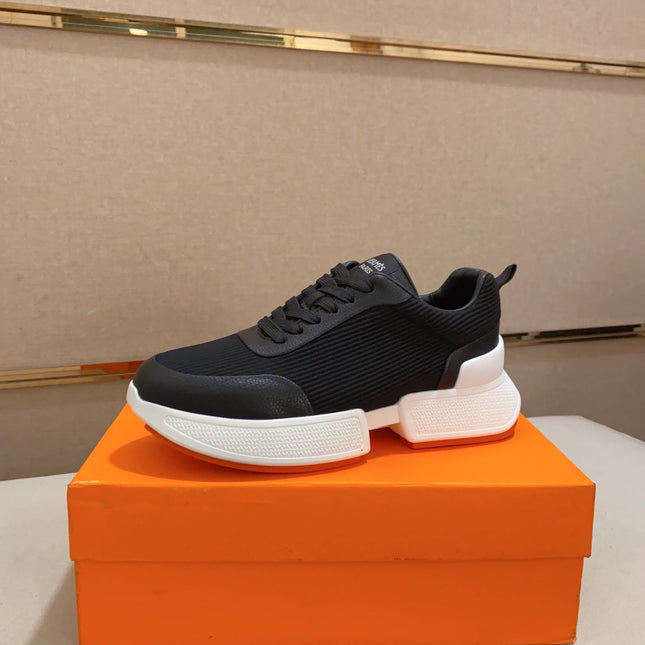 HM BOUNCING SNEAKER BLACK WEAVE