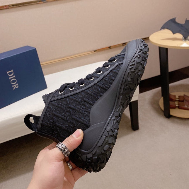 CD B28 HIGH SHOES BLACK JACQUARD