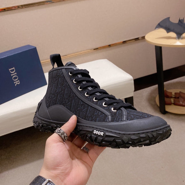CD B28 HIGH SHOES BLACK JACQUARD