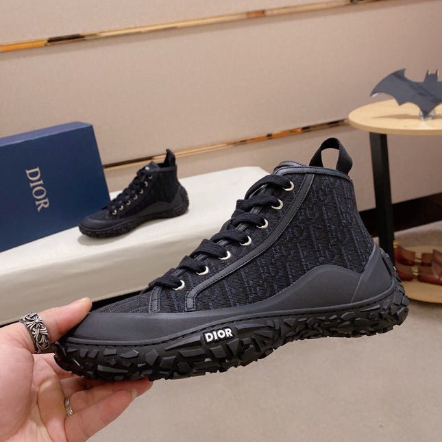 CD B28 HIGH SHOES BLACK JACQUARD