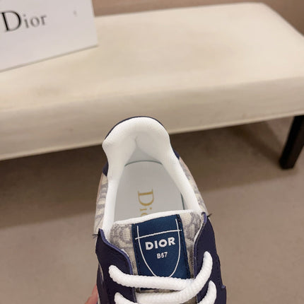 CD CROSS SNEAKER TAN AND BEIGE SUEDE