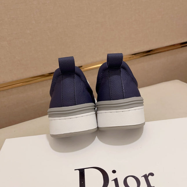 CD SOLAR SLIP-ON NAVY JACQUARD