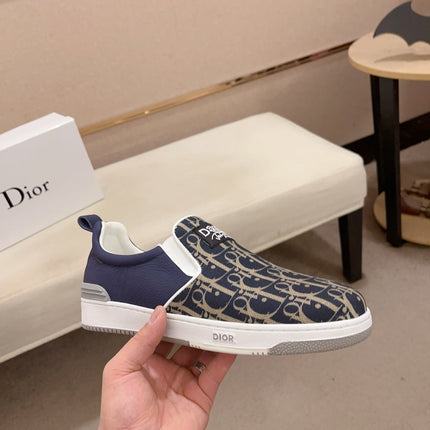 CD SOLAR SLIP-ON NAVY JACQUARD