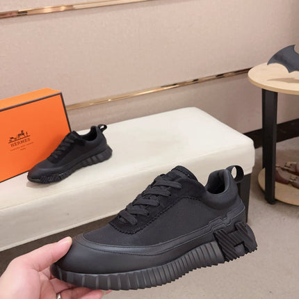 HM BOUNCING SNEAKER BLACK CALFSKIN