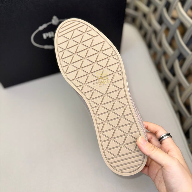 PRA LOAFER IN EGG NOG WHITE SUEDE