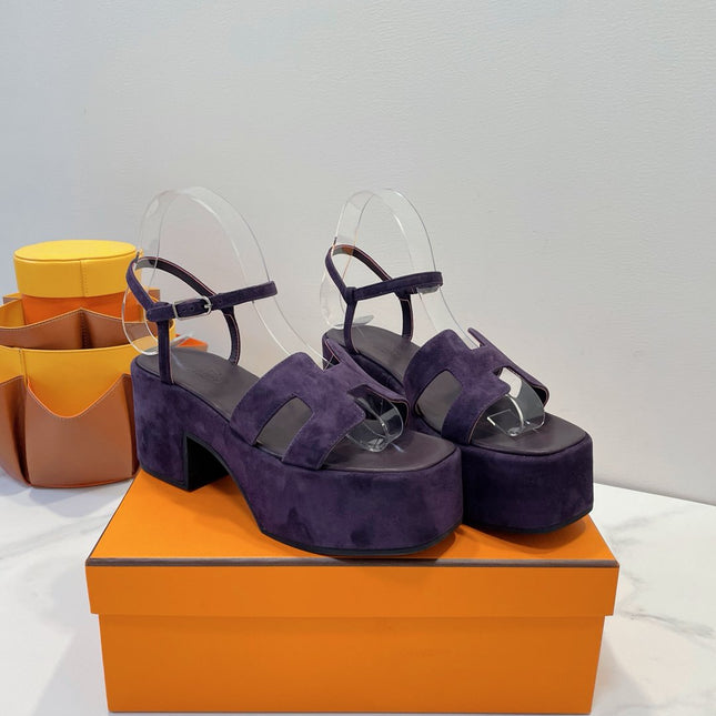 JAM 30 SANDAL IN VIOLET SUEDE