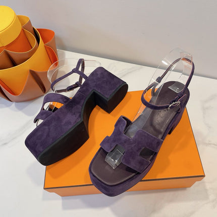JAM 30 SANDAL IN VIOLET SUEDE