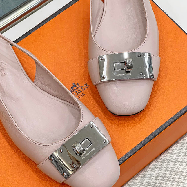 INNOCENTE SLINGBACK LIGHT PINK CALKSIN