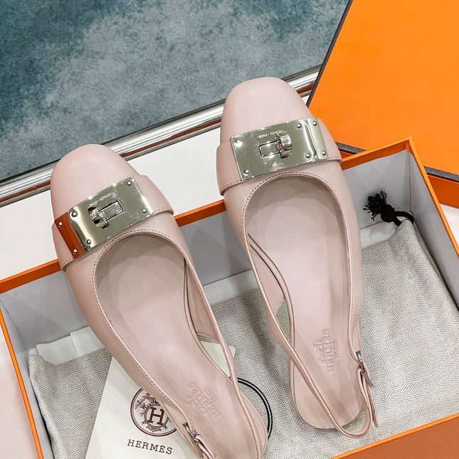 INNOCENTE SLINGBACK LIGHT PINK CALKSIN