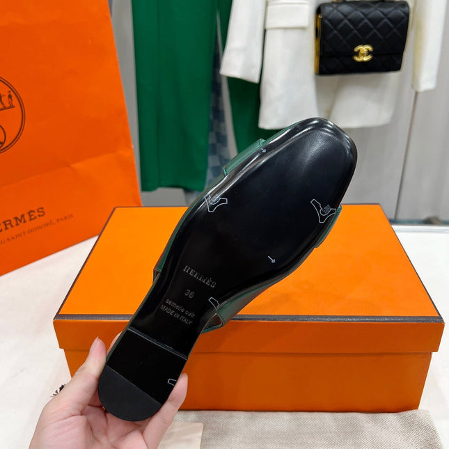 INNOCENTE SLINGBACK CASTLETON GREEN CALKSIN