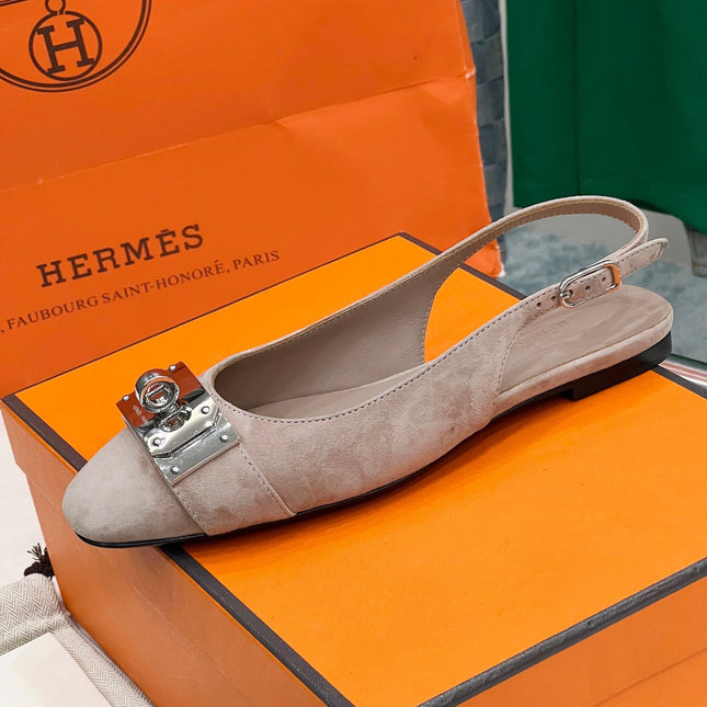 INNOCENTE SLINGBACK PINK NUDE SUEDE