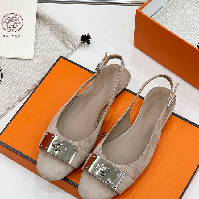 INNOCENTE SLINGBACK PINK NUDE SUEDE