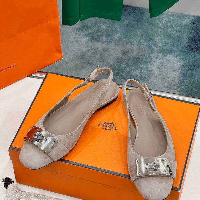 INNOCENTE SLINGBACK PINK NUDE SUEDE