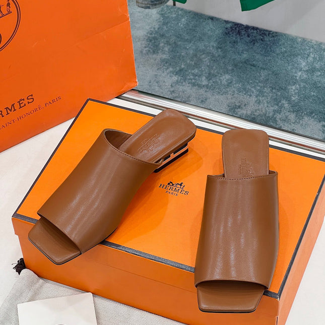 IDOLE SANDAL IN BRONZE BROWN CALFSKIN