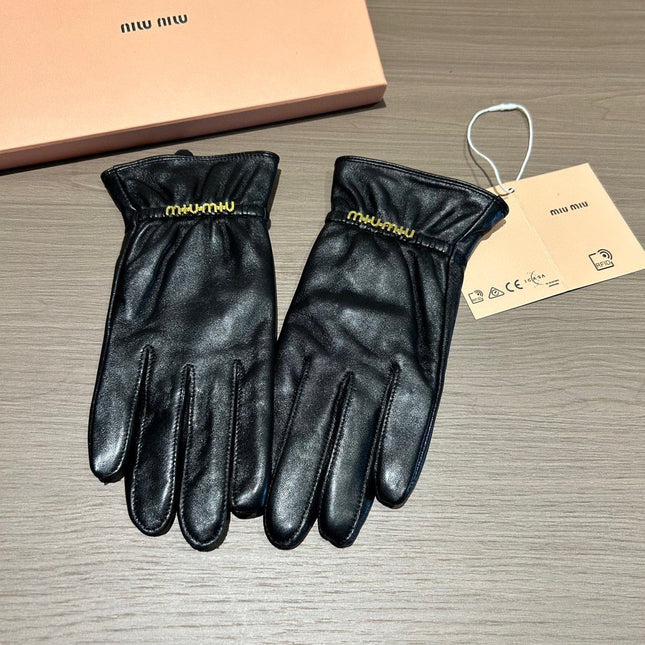 TOUCHSCREEN GLOVES IN BLACK LAMBSKIN 135642