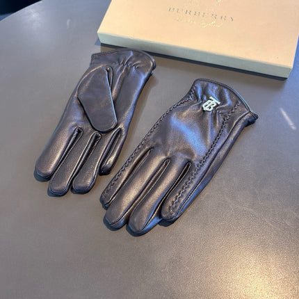 GLOVES IN UMBER BROWN LAMBSKIN 453593