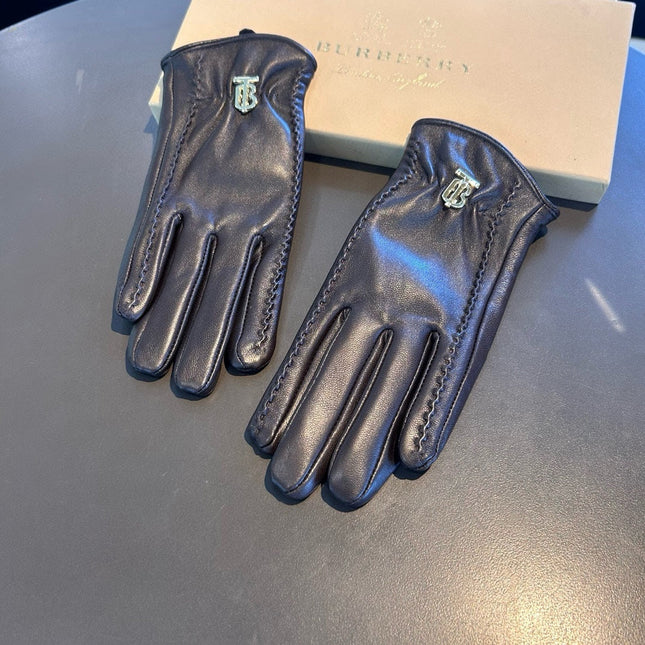 GLOVES IN UMBER BROWN LAMBSKIN 453593
