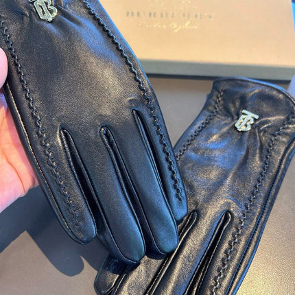 GLOVES IN BLACK LAMBSKIN 453594