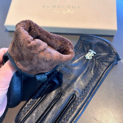 GLOVES IN BLACK LAMBSKIN 453594