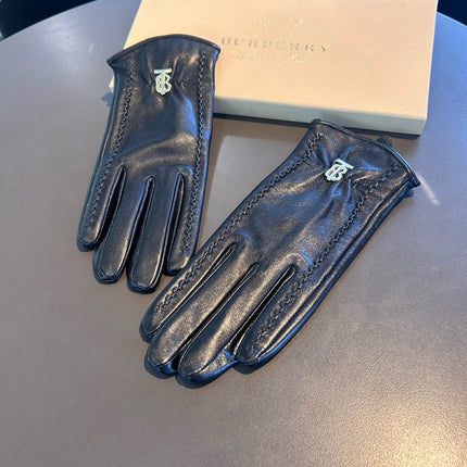 GLOVES IN BLACK LAMBSKIN 453594