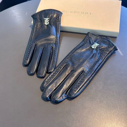 GLOVES IN BLACK LAMBSKIN 453594