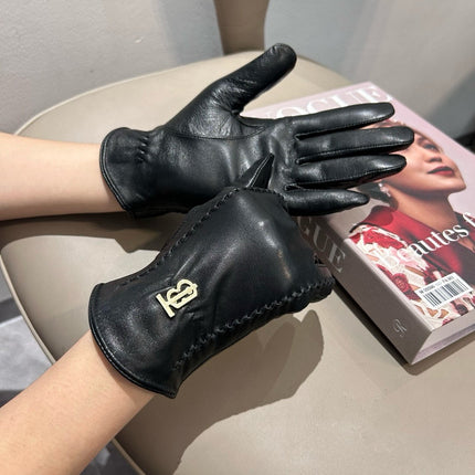 GLOVES IN BLACK LAMBSKIN 453594